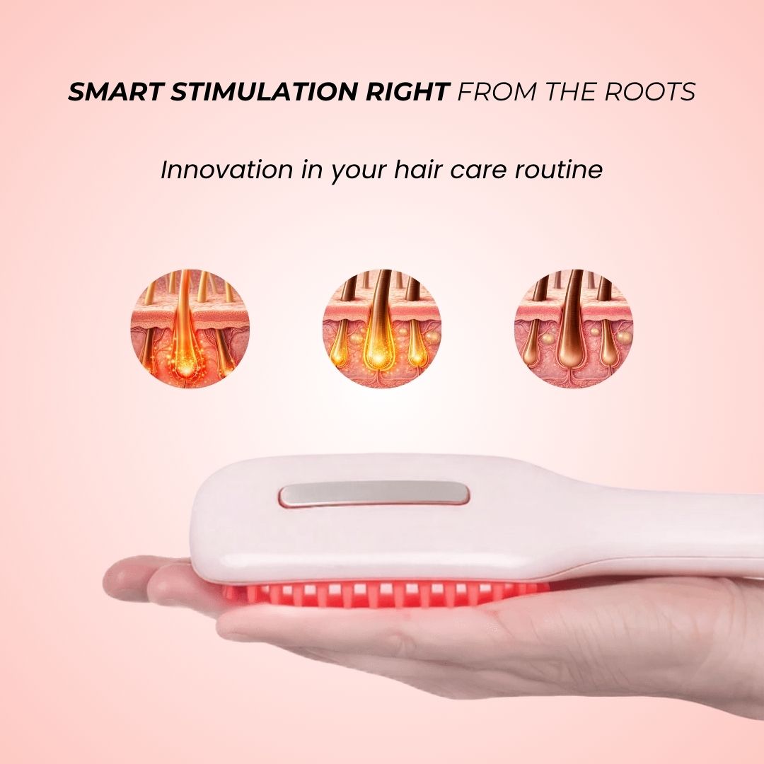 Glow Up Brush™ | LED Hair Growth Stimulating Brush