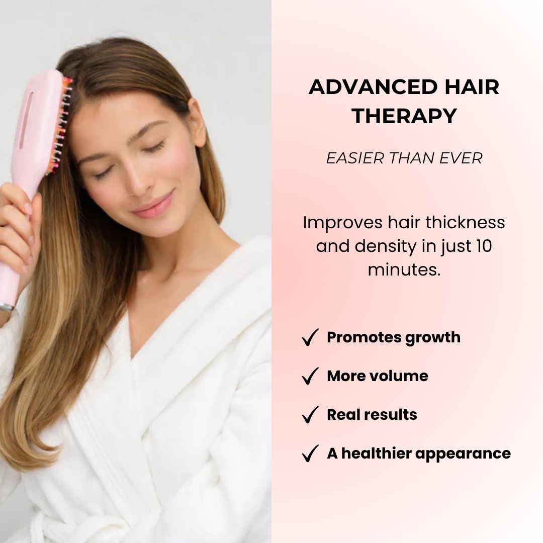 Glow Up Brush™ | LED Hair Growth Stimulating Brush