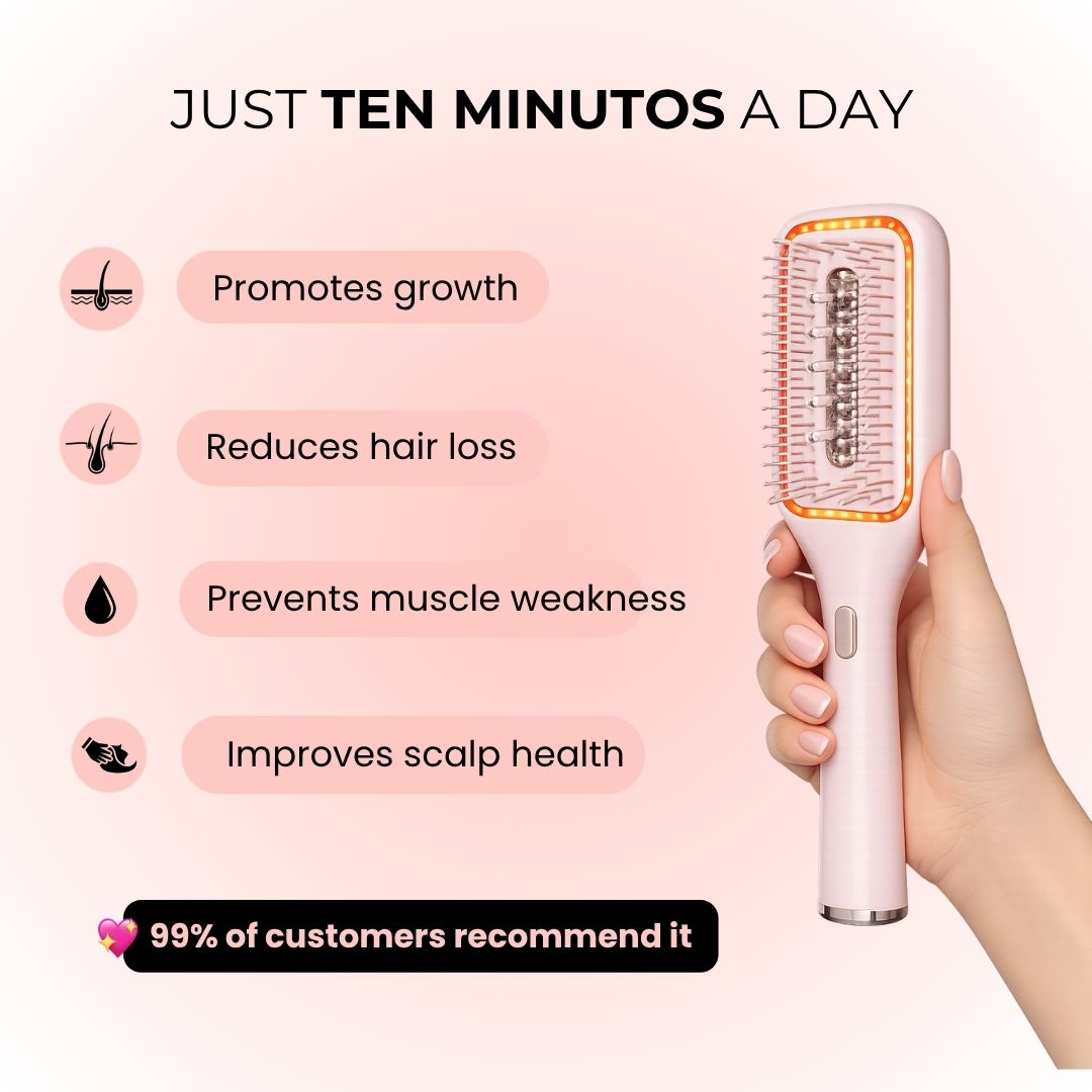 Glow Up Brush™ | LED Hair Growth Stimulating Brush