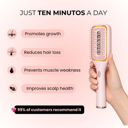 Glow Up Brush™ | LED Hair Growth Stimulating Brush
